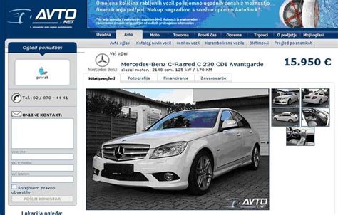 www.Avto.net: Zadnjih 100.